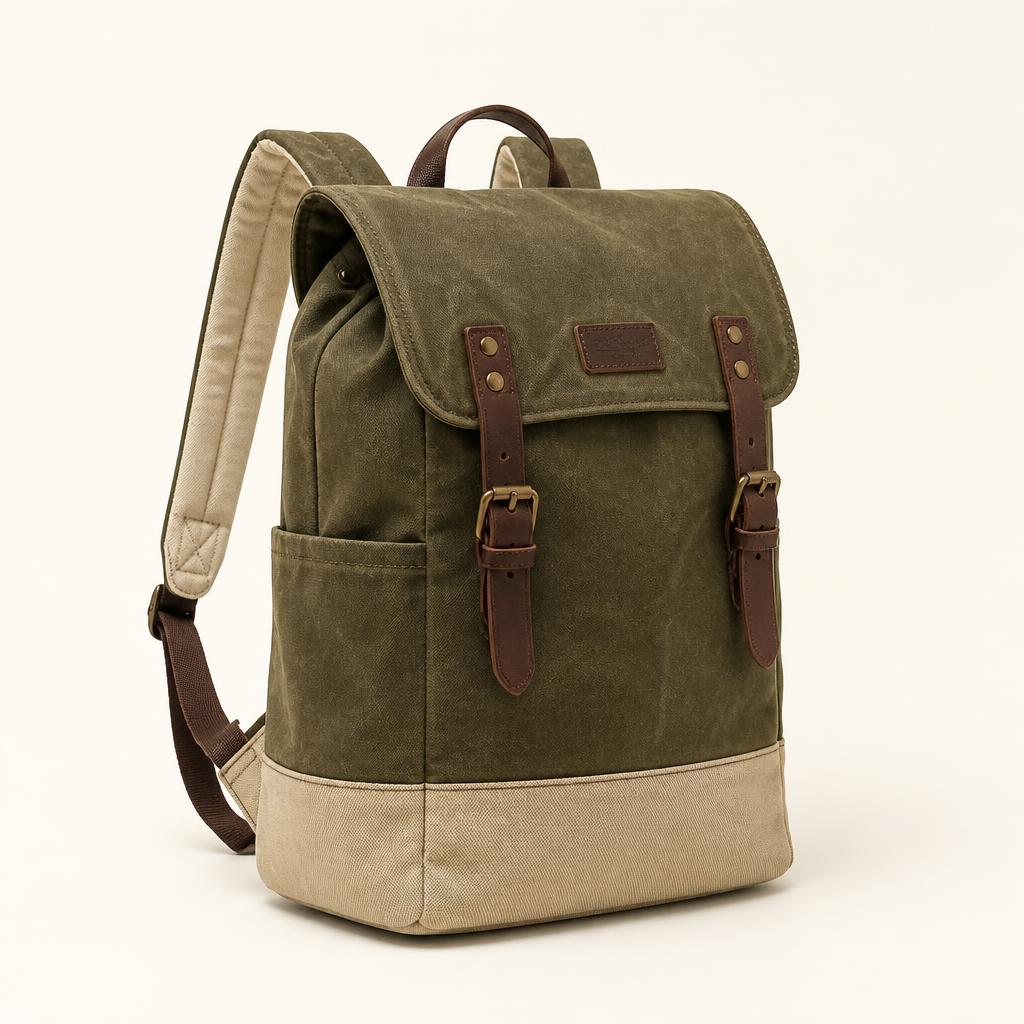 Custom Backpack in Cream