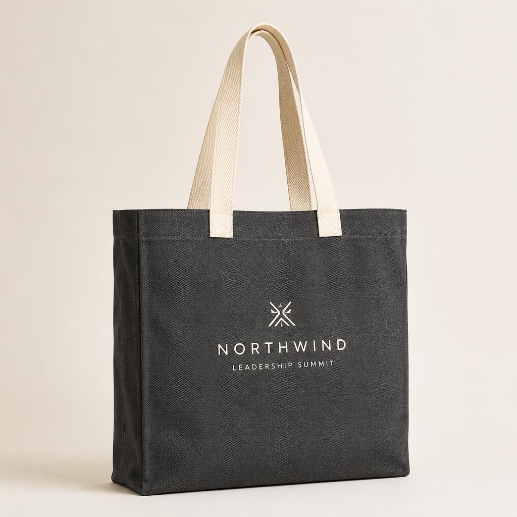 Corporate Event Bag in Cream
